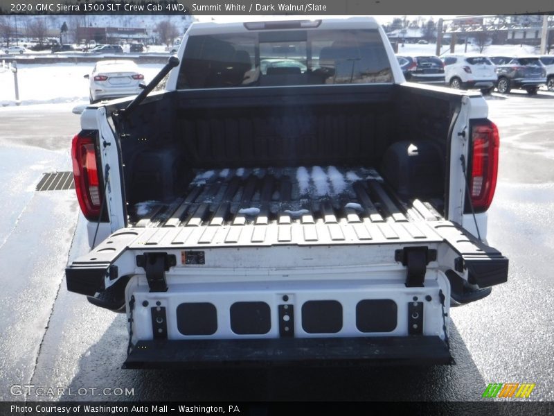Summit White / Dark Walnut/Slate 2020 GMC Sierra 1500 SLT Crew Cab 4WD