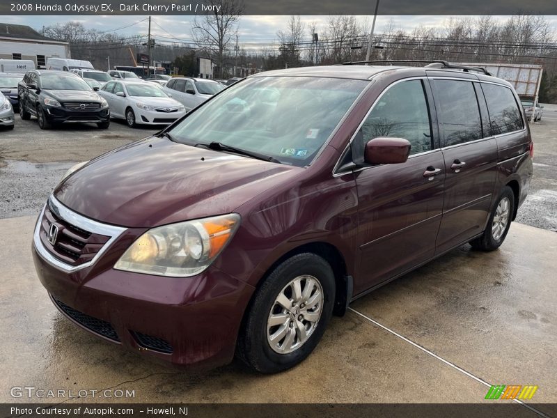 Dark Cherry Pearl / Ivory 2008 Honda Odyssey EX