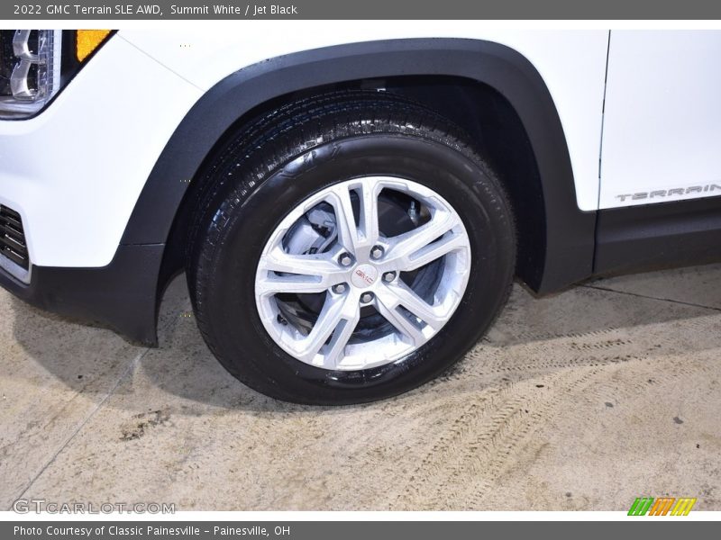 Summit White / Jet Black 2022 GMC Terrain SLE AWD