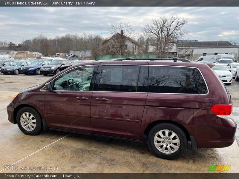 Dark Cherry Pearl / Ivory 2008 Honda Odyssey EX