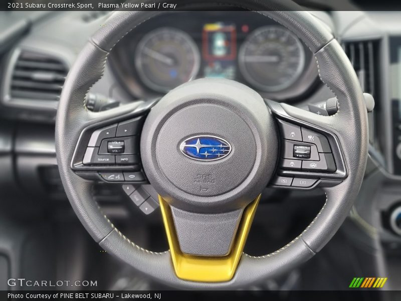 Plasma Yellow Pearl / Gray 2021 Subaru Crosstrek Sport