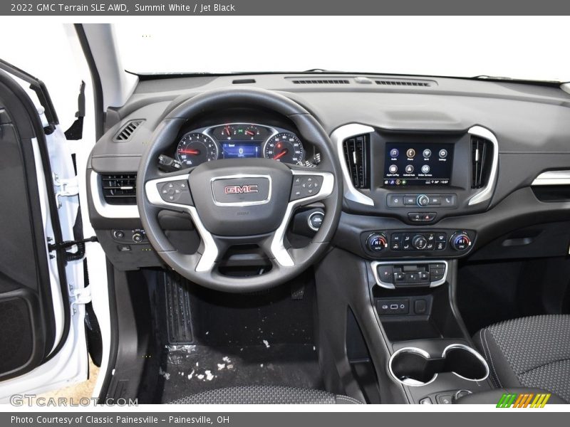Summit White / Jet Black 2022 GMC Terrain SLE AWD