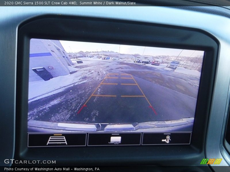 Summit White / Dark Walnut/Slate 2020 GMC Sierra 1500 SLT Crew Cab 4WD