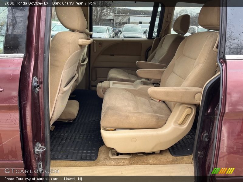 Dark Cherry Pearl / Ivory 2008 Honda Odyssey EX