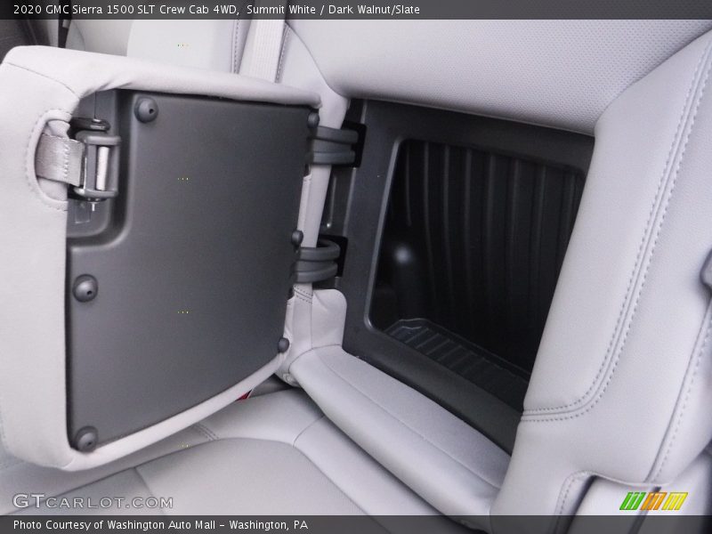 Summit White / Dark Walnut/Slate 2020 GMC Sierra 1500 SLT Crew Cab 4WD