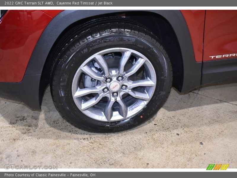 Cayenne Red Tintcoat / Jet Black 2022 GMC Terrain SLT AWD