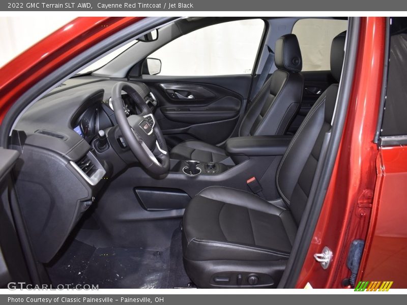 Cayenne Red Tintcoat / Jet Black 2022 GMC Terrain SLT AWD