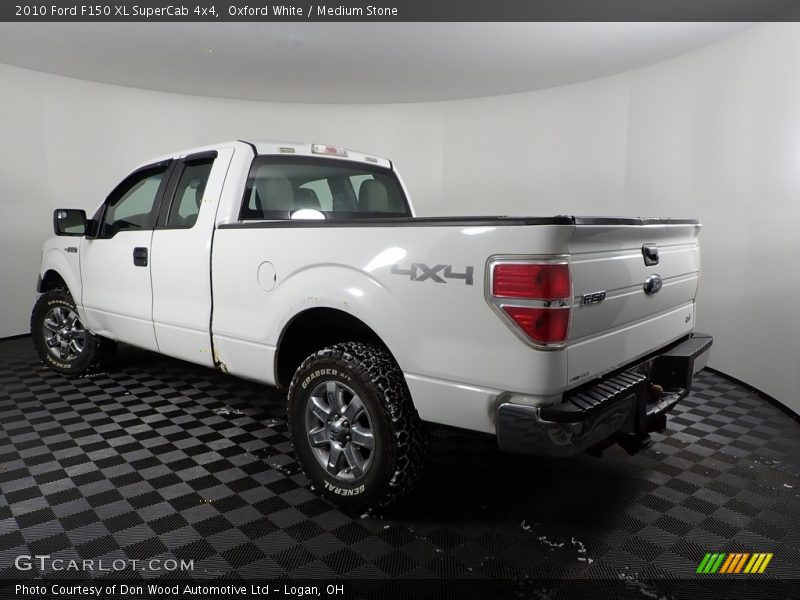 Oxford White / Medium Stone 2010 Ford F150 XL SuperCab 4x4