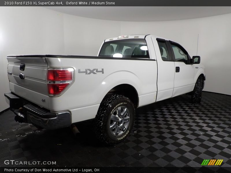 Oxford White / Medium Stone 2010 Ford F150 XL SuperCab 4x4