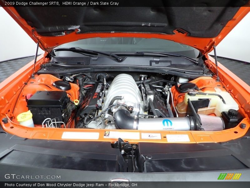 HEMI Orange / Dark Slate Gray 2009 Dodge Challenger SRT8