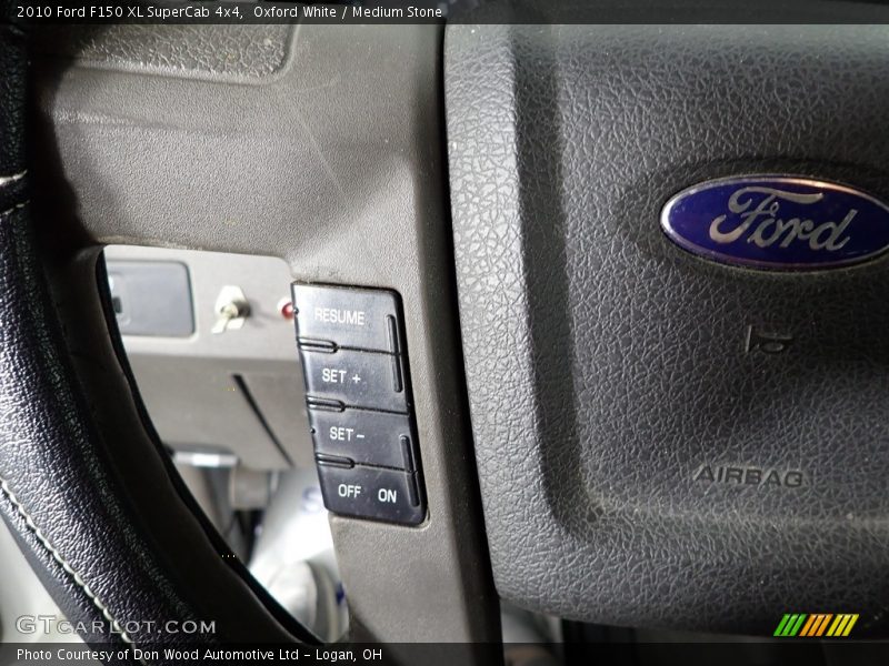 Oxford White / Medium Stone 2010 Ford F150 XL SuperCab 4x4