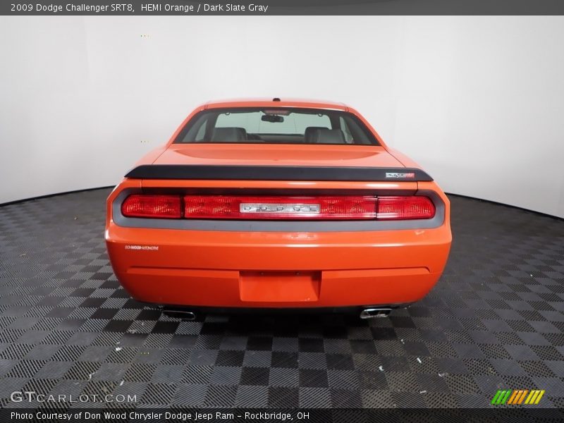 HEMI Orange / Dark Slate Gray 2009 Dodge Challenger SRT8