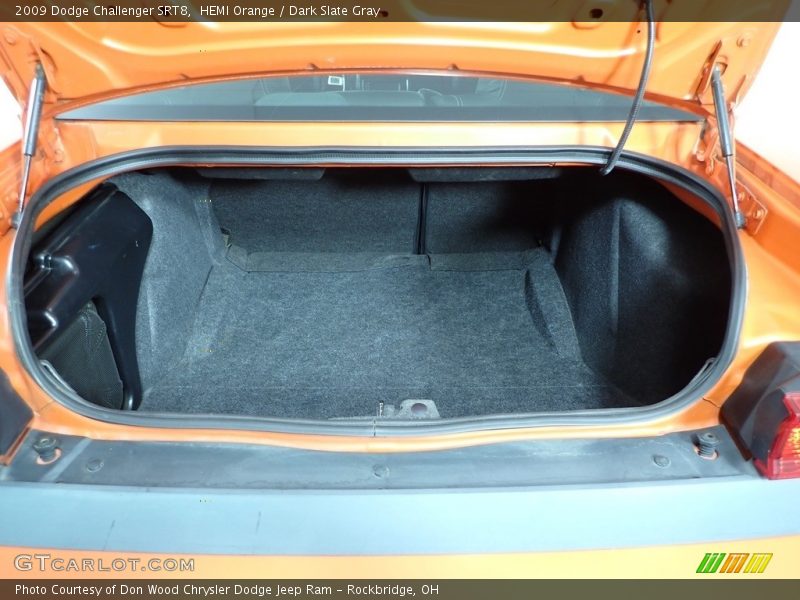 HEMI Orange / Dark Slate Gray 2009 Dodge Challenger SRT8