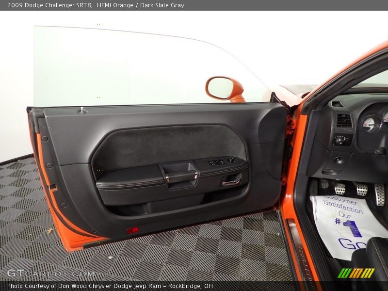 HEMI Orange / Dark Slate Gray 2009 Dodge Challenger SRT8