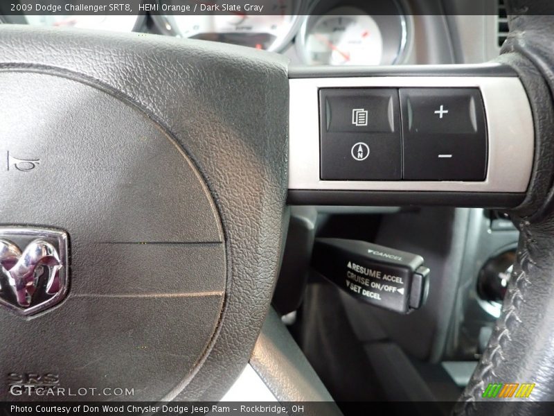 HEMI Orange / Dark Slate Gray 2009 Dodge Challenger SRT8