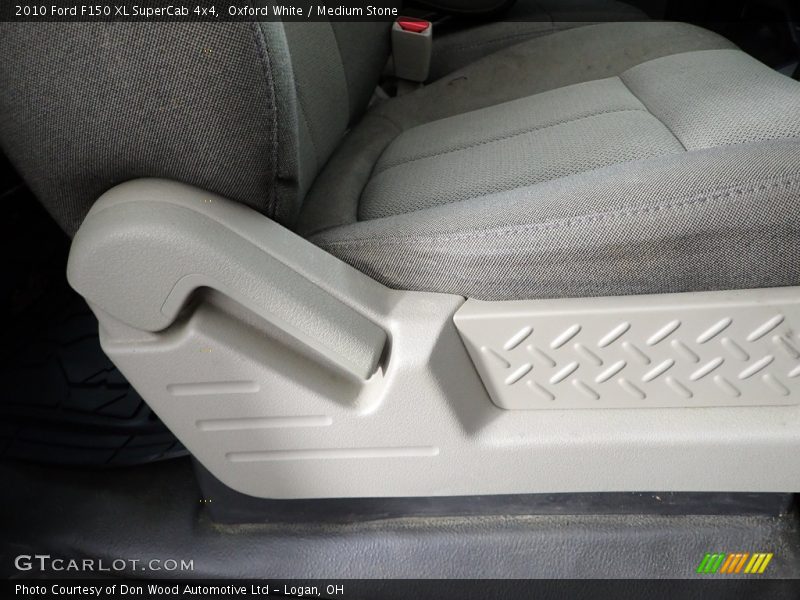 Oxford White / Medium Stone 2010 Ford F150 XL SuperCab 4x4