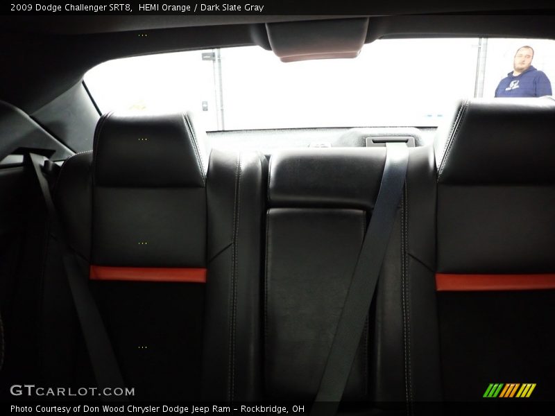 HEMI Orange / Dark Slate Gray 2009 Dodge Challenger SRT8