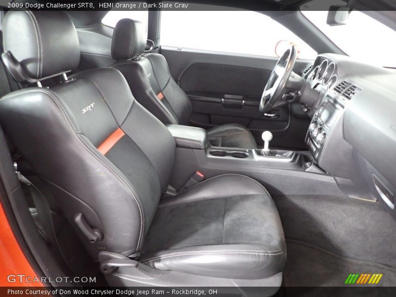HEMI Orange / Dark Slate Gray 2009 Dodge Challenger SRT8