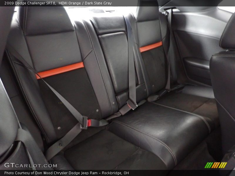 HEMI Orange / Dark Slate Gray 2009 Dodge Challenger SRT8