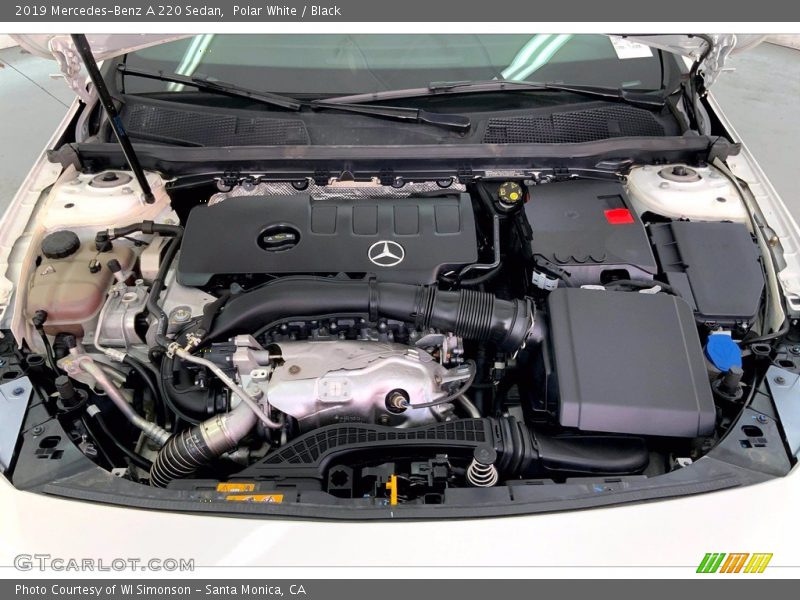 Polar White / Black 2019 Mercedes-Benz A 220 Sedan