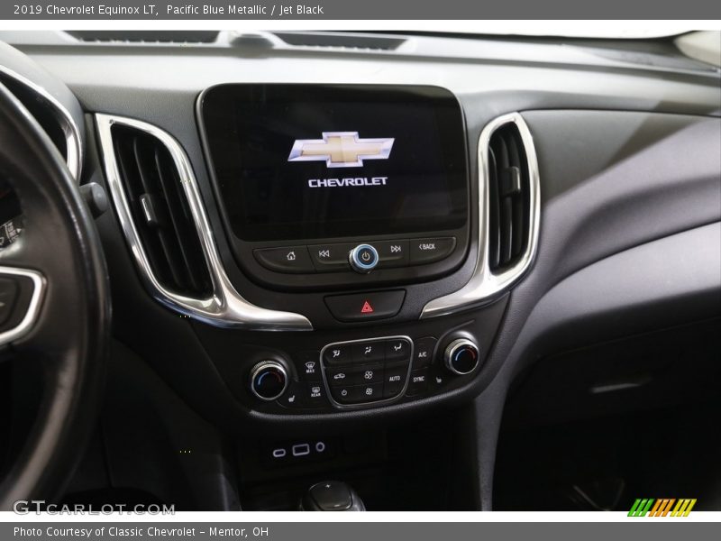 Pacific Blue Metallic / Jet Black 2019 Chevrolet Equinox LT