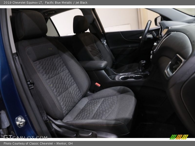 Pacific Blue Metallic / Jet Black 2019 Chevrolet Equinox LT