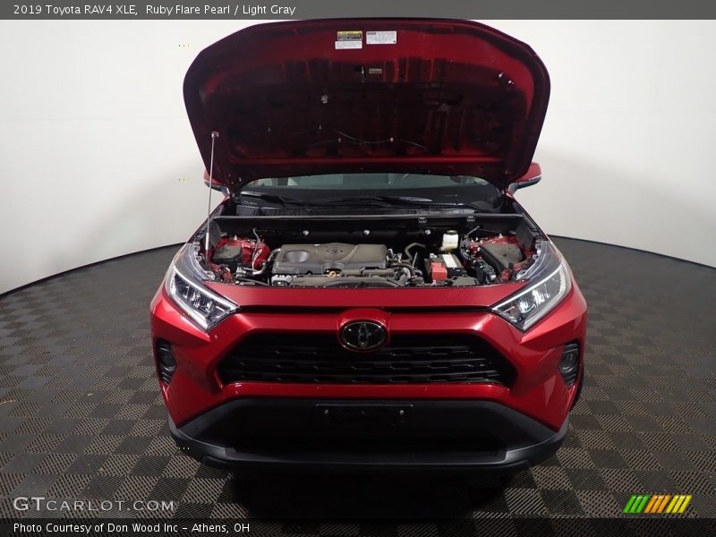 Ruby Flare Pearl / Light Gray 2019 Toyota RAV4 XLE