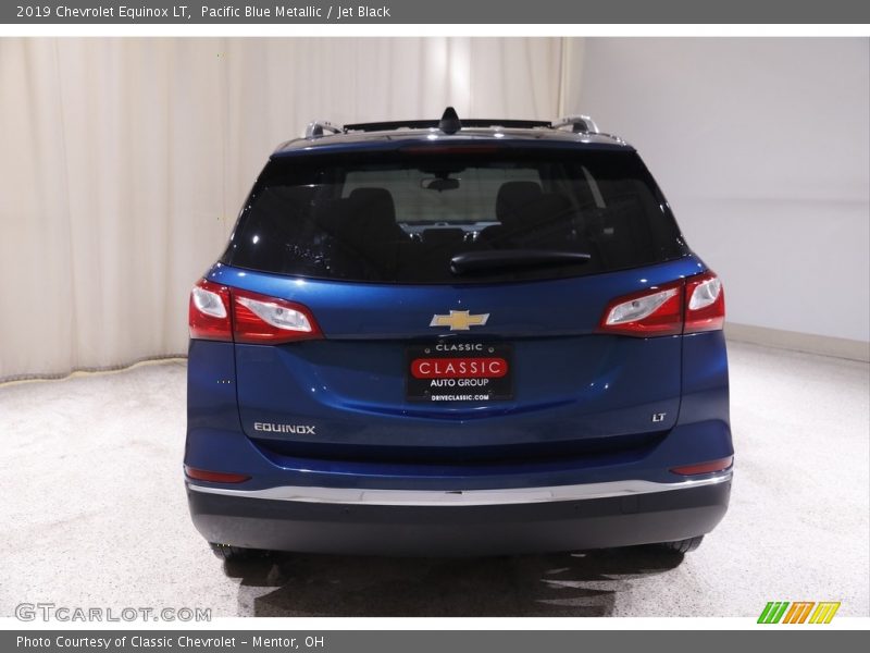 Pacific Blue Metallic / Jet Black 2019 Chevrolet Equinox LT