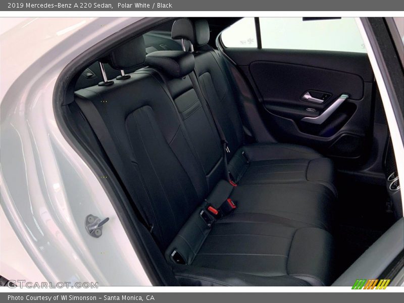 Polar White / Black 2019 Mercedes-Benz A 220 Sedan