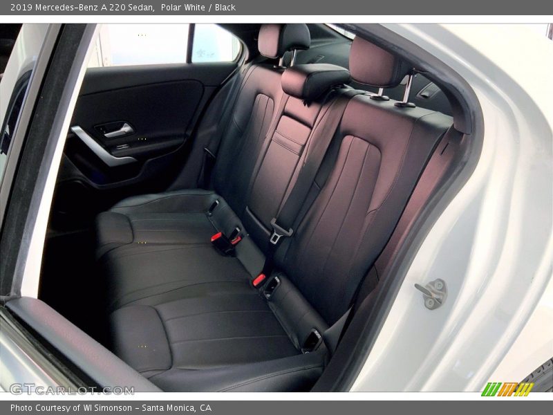 Polar White / Black 2019 Mercedes-Benz A 220 Sedan