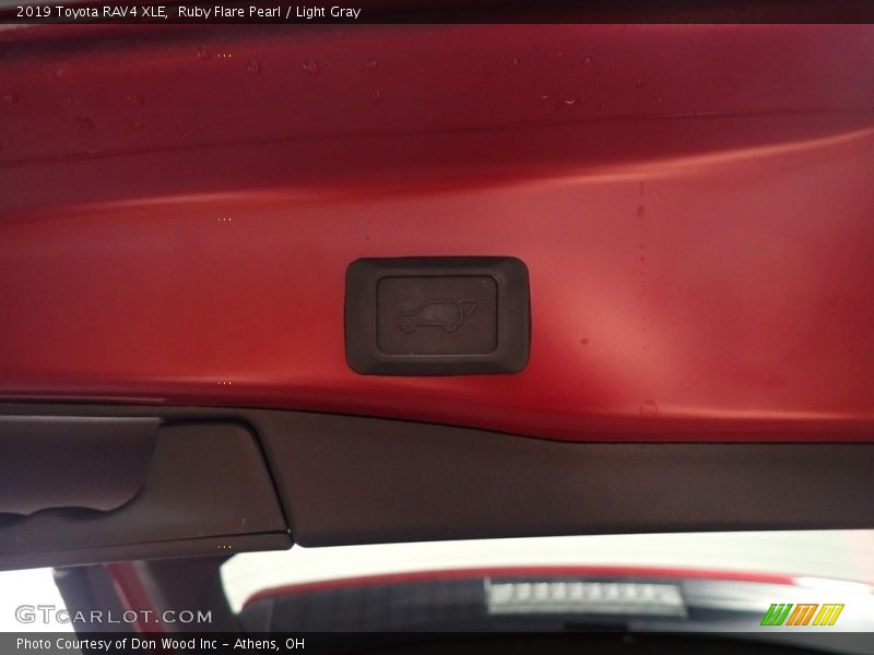 Ruby Flare Pearl / Light Gray 2019 Toyota RAV4 XLE