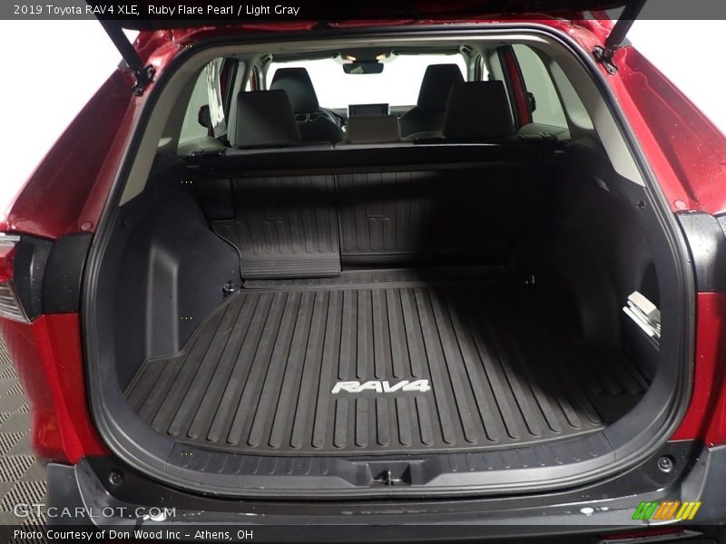 Ruby Flare Pearl / Light Gray 2019 Toyota RAV4 XLE