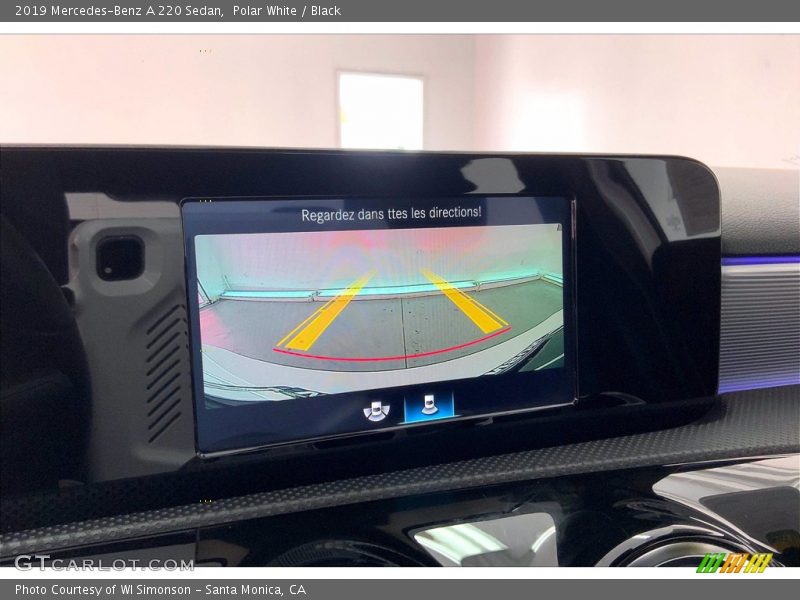 Polar White / Black 2019 Mercedes-Benz A 220 Sedan
