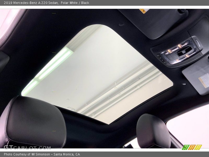 Polar White / Black 2019 Mercedes-Benz A 220 Sedan