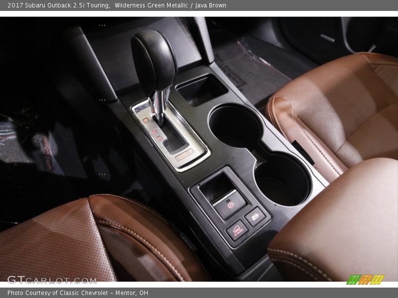 Wilderness Green Metallic / Java Brown 2017 Subaru Outback 2.5i Touring