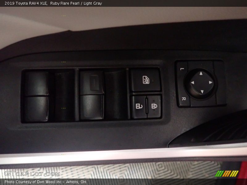 Ruby Flare Pearl / Light Gray 2019 Toyota RAV4 XLE