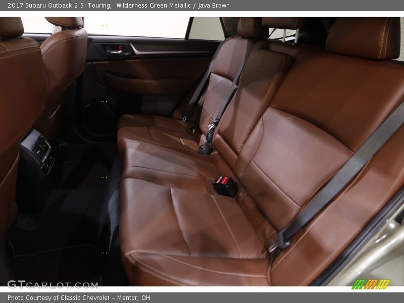 Wilderness Green Metallic / Java Brown 2017 Subaru Outback 2.5i Touring