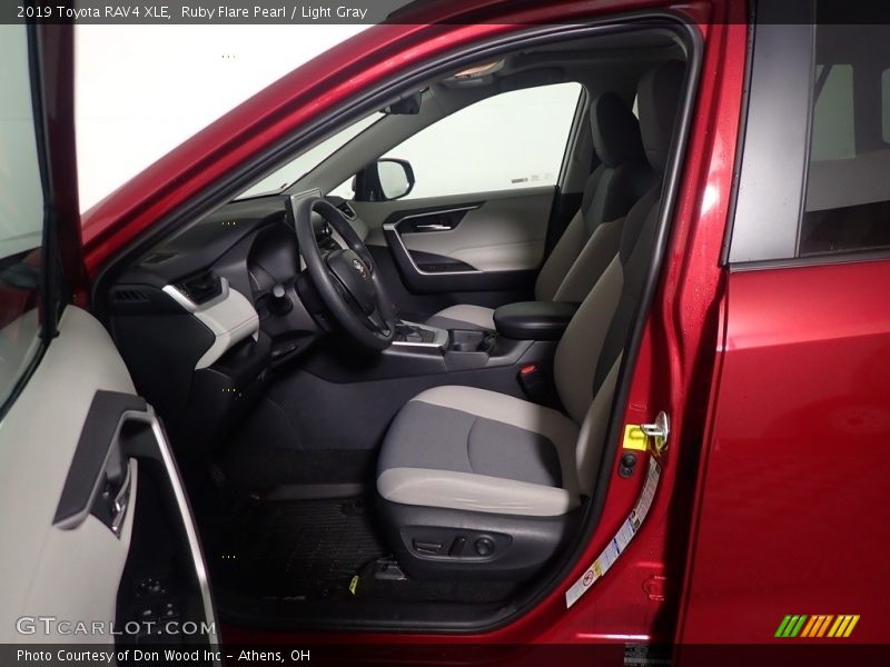 Ruby Flare Pearl / Light Gray 2019 Toyota RAV4 XLE