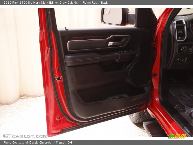 Flame Red / Black 2020 Ram 1500 Big Horn Night Edition Crew Cab 4x4