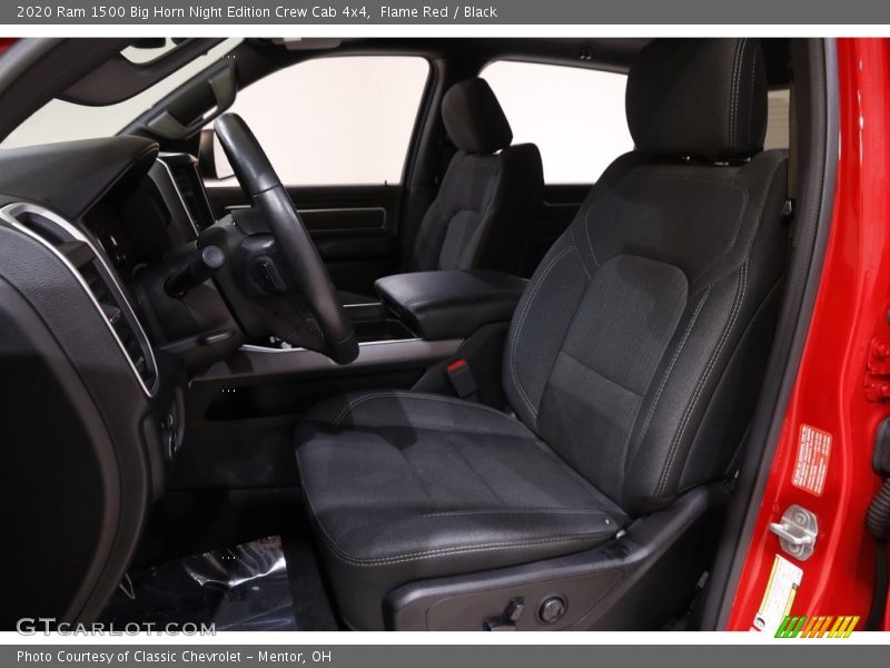 Flame Red / Black 2020 Ram 1500 Big Horn Night Edition Crew Cab 4x4