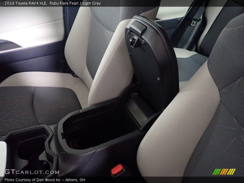Ruby Flare Pearl / Light Gray 2019 Toyota RAV4 XLE