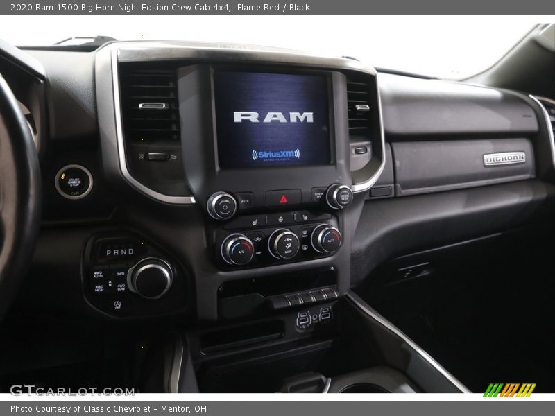 Flame Red / Black 2020 Ram 1500 Big Horn Night Edition Crew Cab 4x4