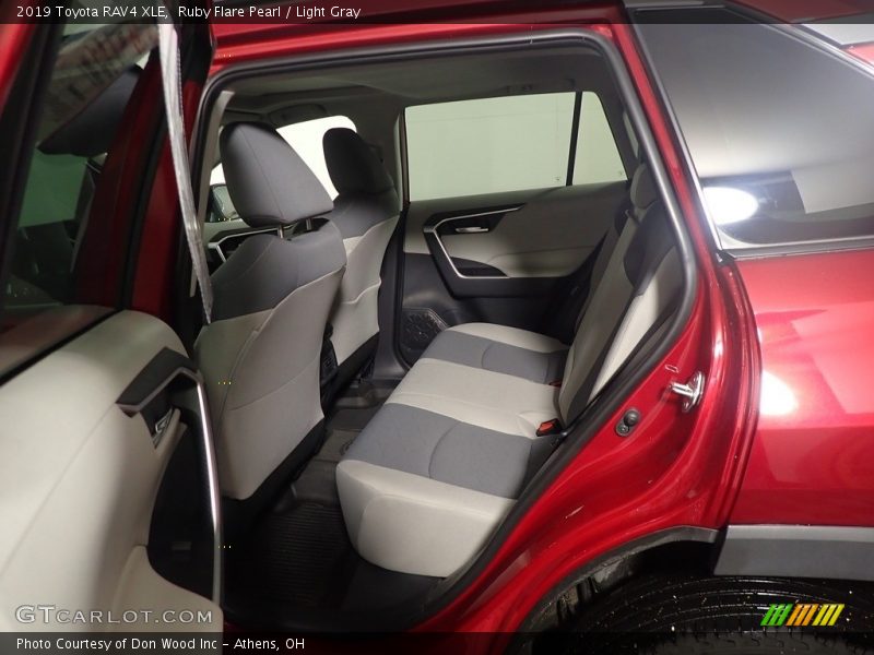 Ruby Flare Pearl / Light Gray 2019 Toyota RAV4 XLE