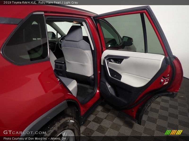 Ruby Flare Pearl / Light Gray 2019 Toyota RAV4 XLE