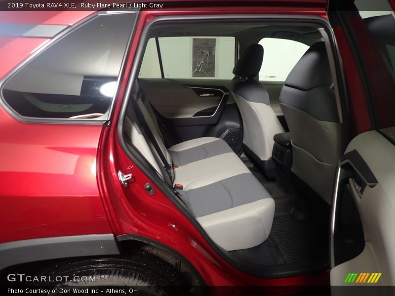 Ruby Flare Pearl / Light Gray 2019 Toyota RAV4 XLE
