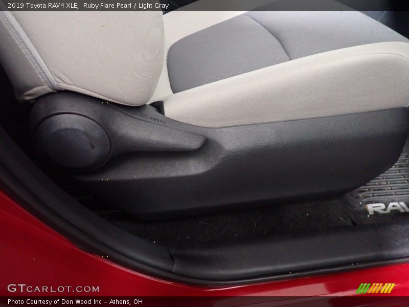 Ruby Flare Pearl / Light Gray 2019 Toyota RAV4 XLE