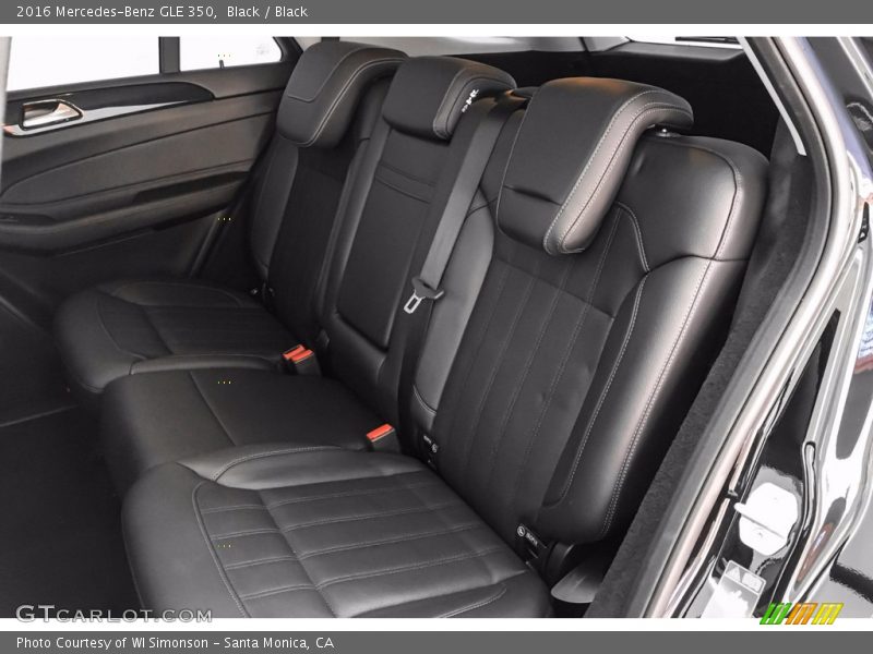 Black / Black 2016 Mercedes-Benz GLE 350