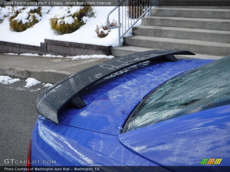 Azure Blue / Dark Charcoal 2004 Ford Mustang Mach 1 Coupe