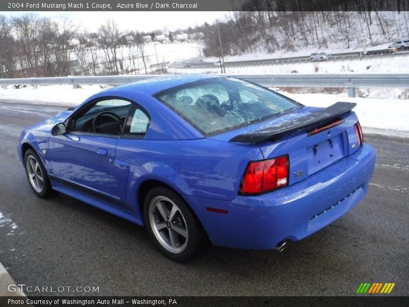 Azure Blue / Dark Charcoal 2004 Ford Mustang Mach 1 Coupe