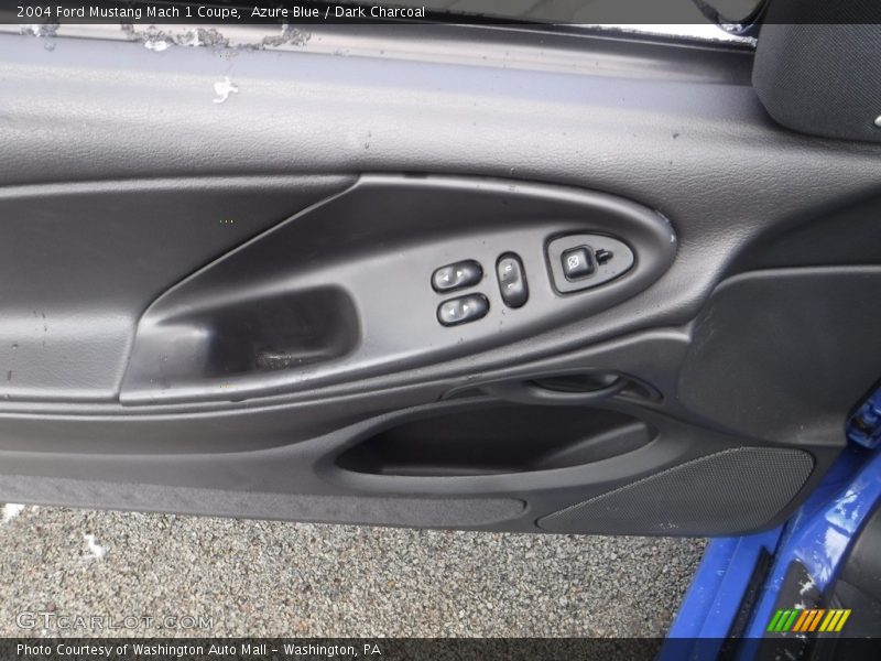 Azure Blue / Dark Charcoal 2004 Ford Mustang Mach 1 Coupe